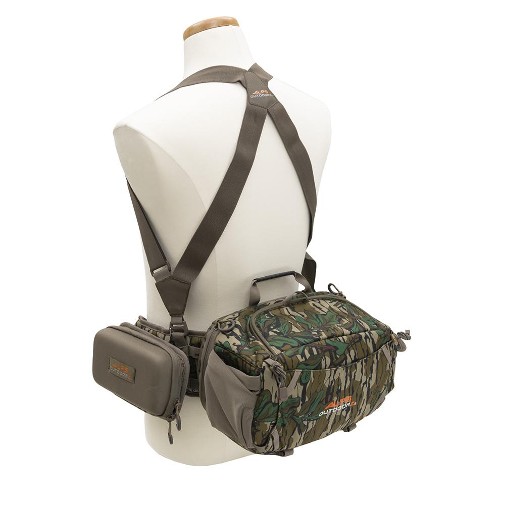 Alps Outdoorz Turkey Tracker Waist Pack Mossy Oak Greenleaf Lightweight Durable