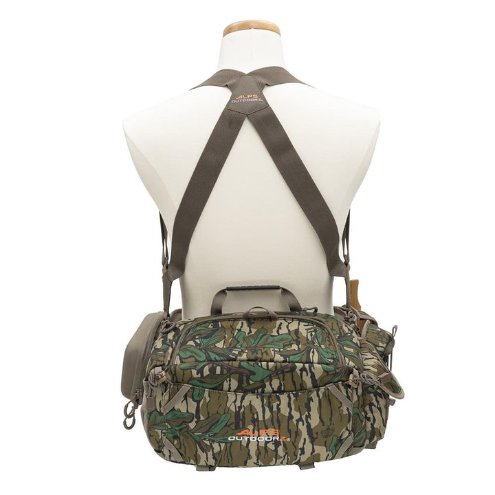 Alps Outdoorz Turkey Tracker Waist Pack Mossy Oak Greenleaf Lightweight Durable