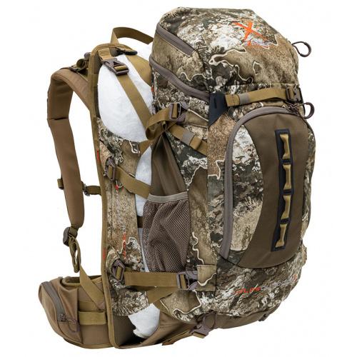Alps Outdoorz Hybrid X Pack Realtree Excape 45L Dual Frame Hydration Rain Cover