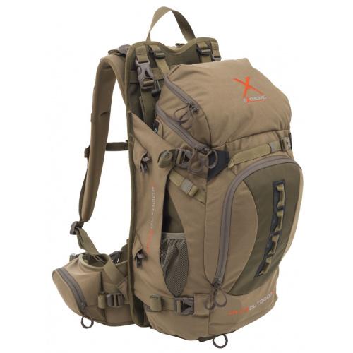 Alps Outdoorz Hybrid X Pack Coyote Brown Dual Frame Hydration Ready Rain Cover