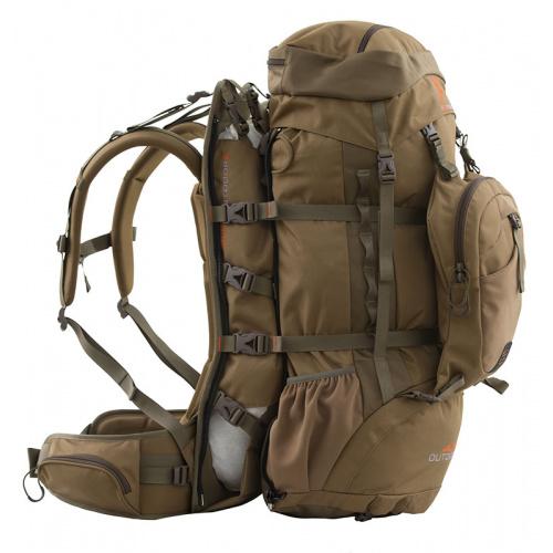Alps Outdoorz Commander X Plus Pack Coyote Brown 66L Internal Frame Hydration