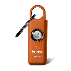 Byrna Banshee Personal Safety Alarm Loud Portable Durable Reliable Orange