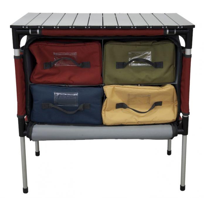 Camp Chef Mountain Series Sherpa Table Organizer Portable Outdoor Storage