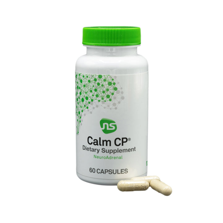 Suplemento dietético NeuroScience Calm CP (60 cápsulas) para la regulación del cortisol