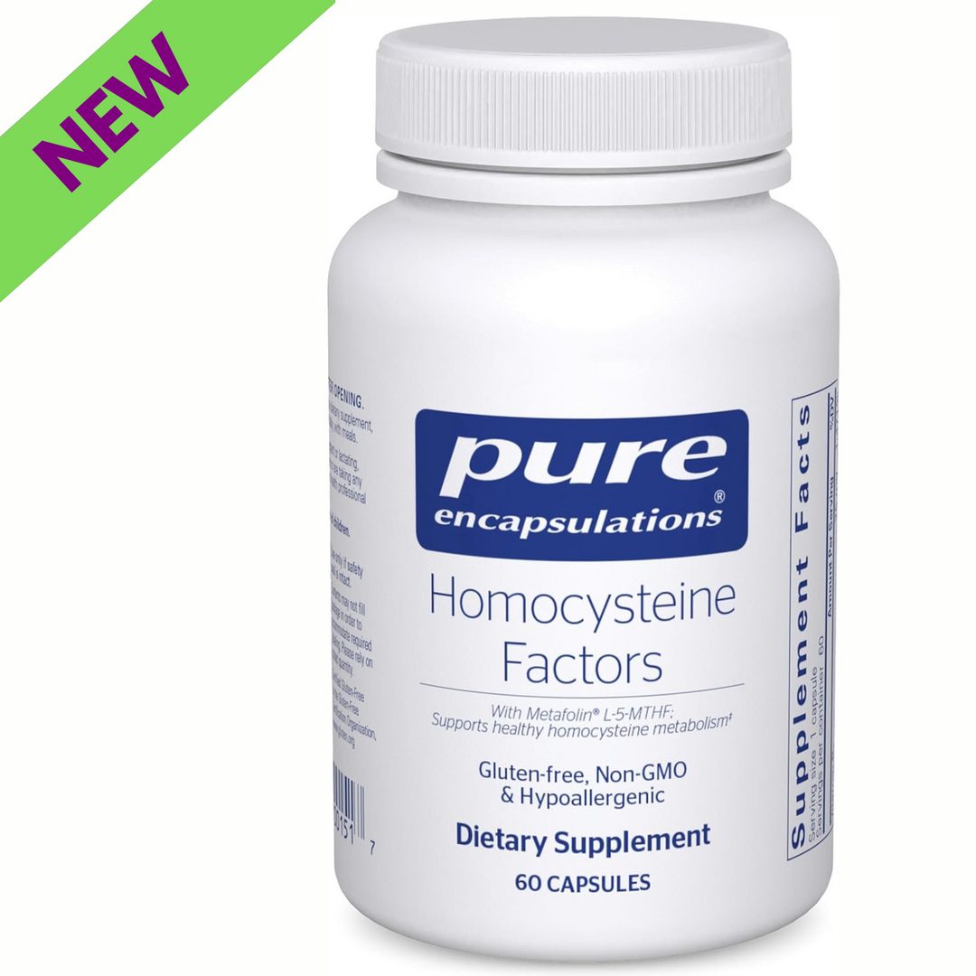 Pure Encapsulations Homocysteine Factors Heart Support Vegan 60 Capsules