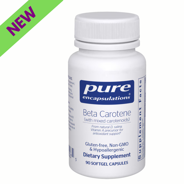 Pure Encapsulations Beta Carotene Supports Eye Skin Health 90 Capsules
