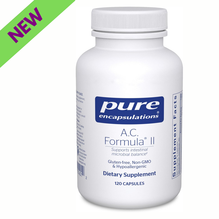 Pure Encapsulations AC Formula II Metabolic Support Vegan 120 Capsules