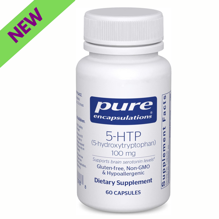 Pure Encapsulations 5HTP 100 mg Supports Mood Sleep Wellness 60 Capsules