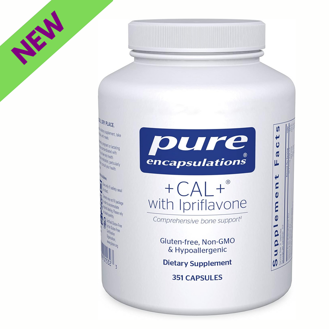 Pure Encapsulations Cal Plus Ipriflavone Bone Strength Support Vegan 351 Caps