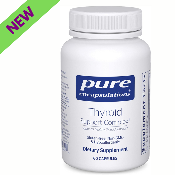 Pure Encapsulations Thyroid Support Complex with Iodine Ashwagandha 60 Caps
