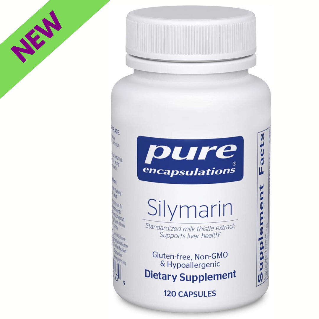 Pure Encapsulations Silymarin Milk Thistle Liver Support Supplement 120 Capsules