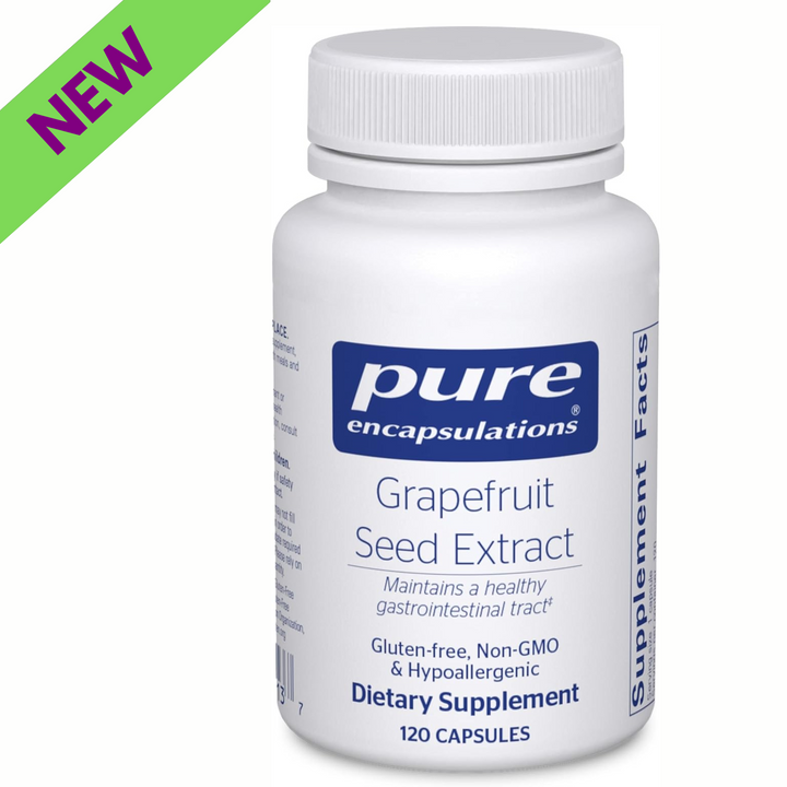 Pure Encapsulations Grapefruit Seed Extract Digestive Support Vegan 120 Capsules