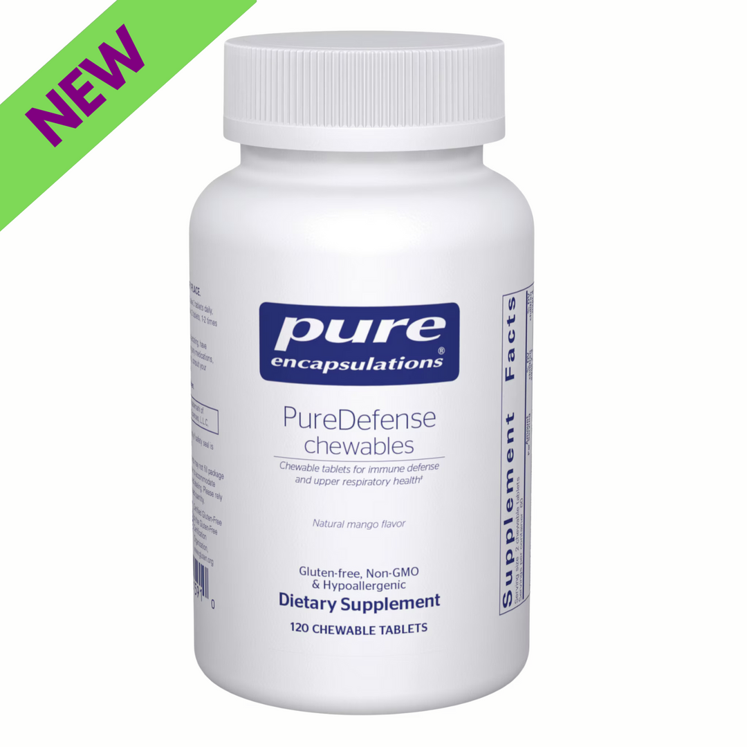 Pure Encapsulations PureDefense Chewables Supports Immune Function 120 Count