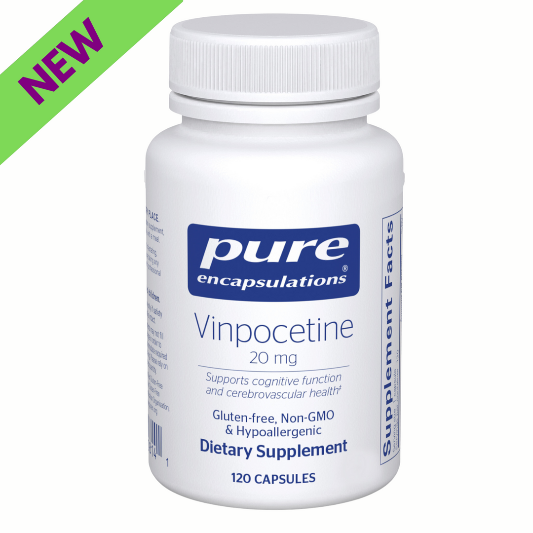 Pure Encapsulations Vinpocetine Brain Function Support Supplement 120 Capsules