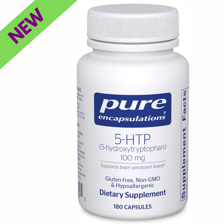 Pure Encapsulations 5HTP 100 mg Mood Sleep Support Vegan Formula 180 Capsules