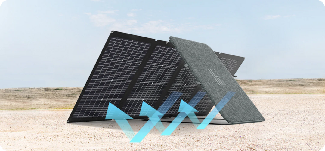 EcoFlow DELTA 2 Portable Power Station 1024Wh + Two 220W Solar Panel