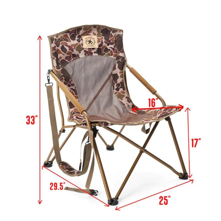 Rig Em Right Camp Chair Gore Optifade Marsh Comfortable Portable Seat
