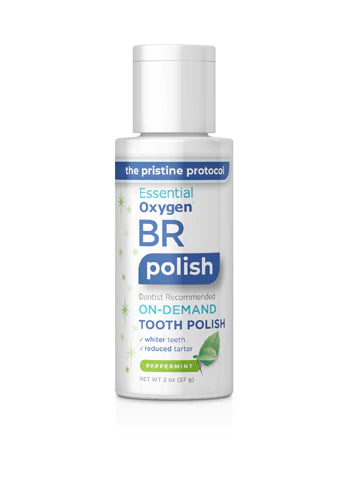 Esmalte dental Essential Oxygen de 2 oz que favorece la eliminación de manchas y un aliento fresco