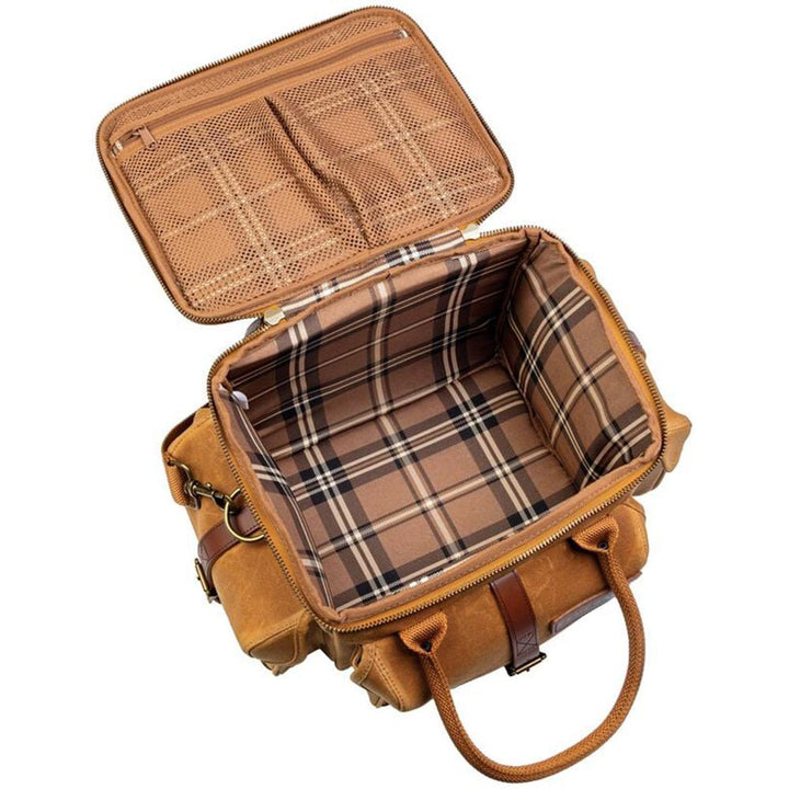 Federal Premium Gear Bag Tan Durable Compact Outdoor Travel Storage Carry Case