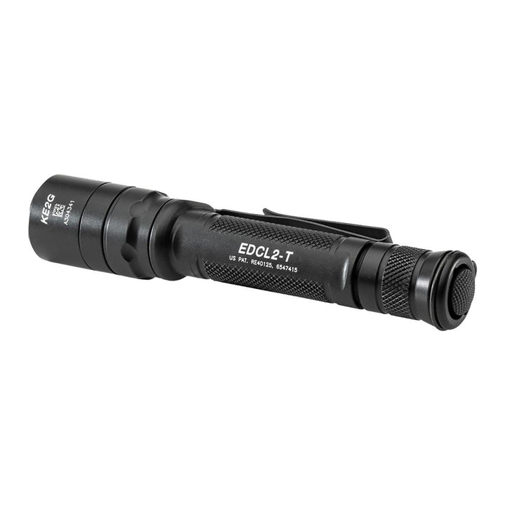 SF EDCL2 T Dual Output 1200 Lumen Everyday Carry LED Flashlight Black