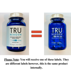 Tru Niagen Boosting Supplement Cellular Energy Repair 300mg 90 Vegetarian Capsules