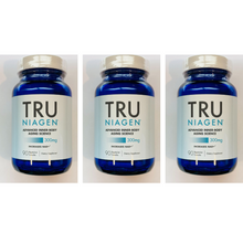 Load image into Gallery viewer, Tru Niagen Boosting Supplement Cellular Energy 300mg 90 Vegetarian Caps 3 PACK
