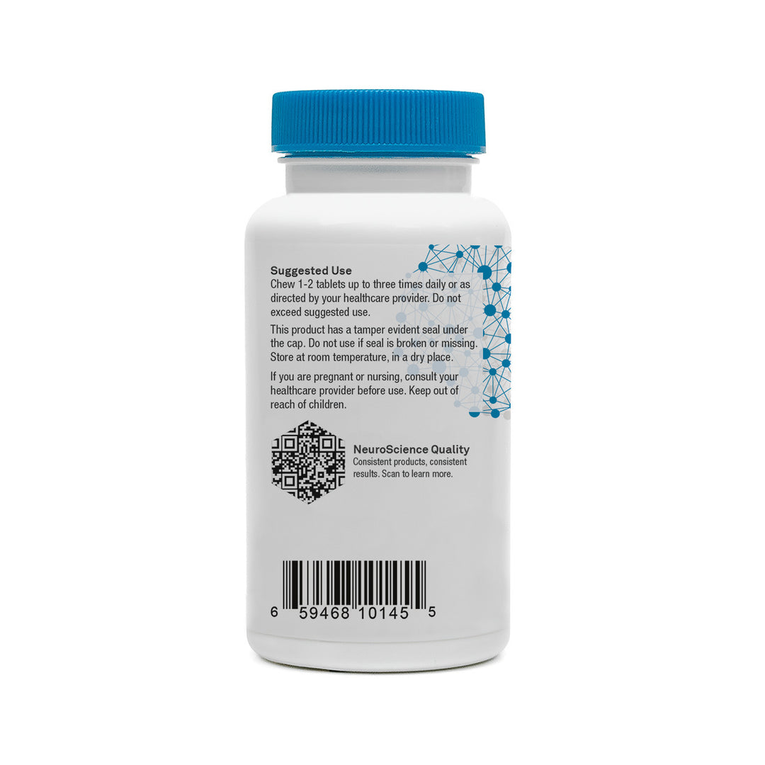 Suplemento dietético NeuroScience GABA Trex con sabor a uva, masticable, 60 comprimidos