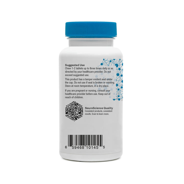 Suplemento dietético NeuroScience GABA Trex con sabor a uva, masticable, 60 comprimidos