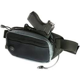 Galco FasTrax PAC Waistpack Black 400D Nylon Comfort Cloth Adjustable Fit