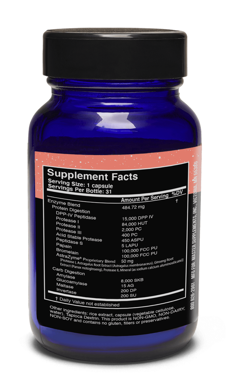 Master Supplements U.S Enzymes GLUTAXYM 31 Vegetarian Capsules