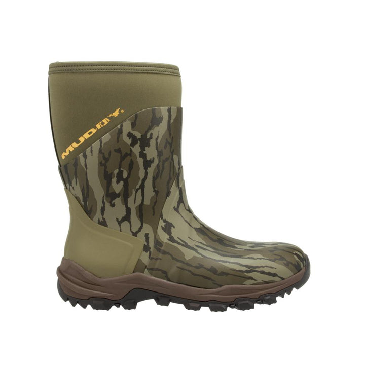 MUDDY DV8 13 Inch Non Insulated Boots Mossy Oak Bottomland Size 13D Footwear