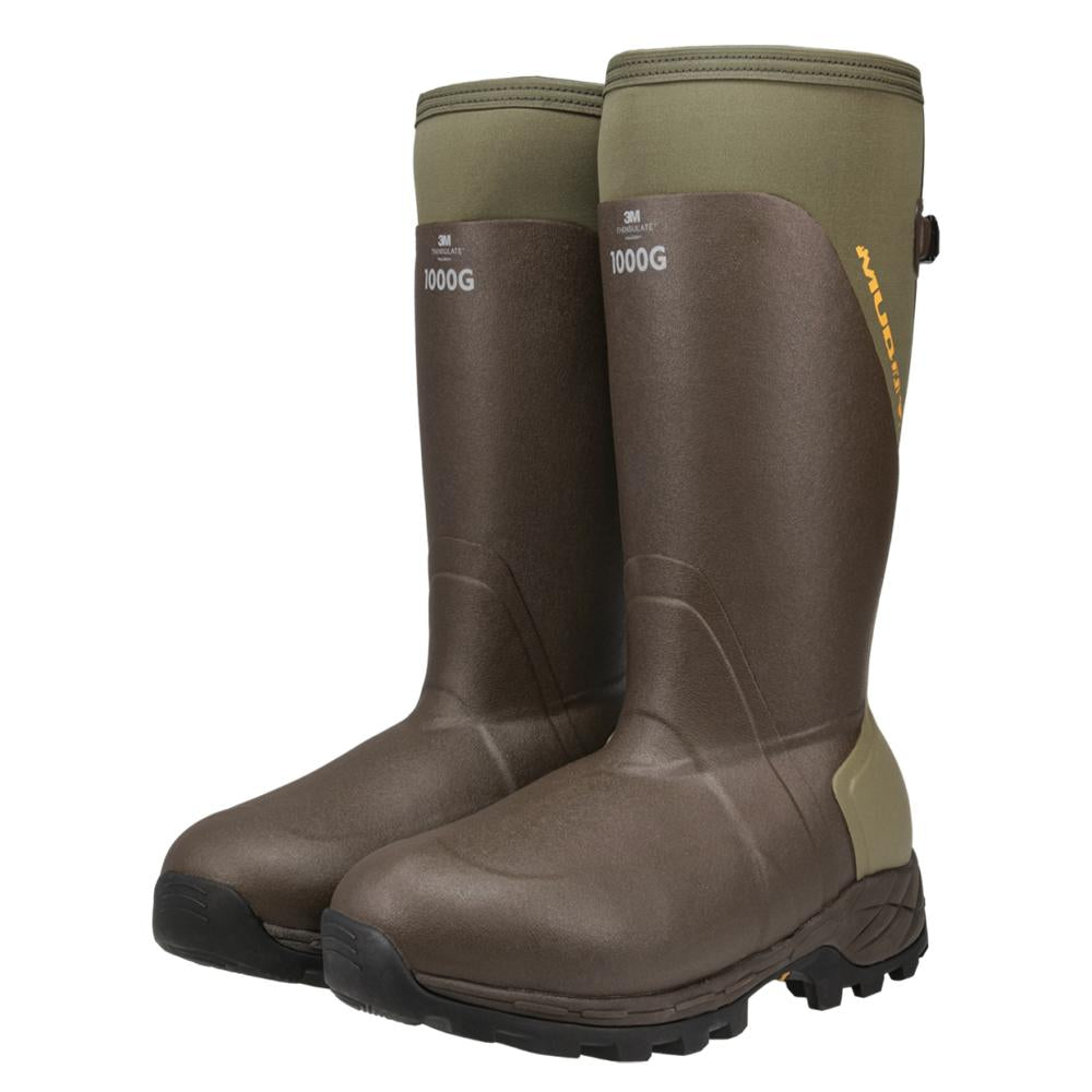 MUDDY DV8 17 Inch Insulated Boots 1000G Clay Size 7D Outdoor Footwear