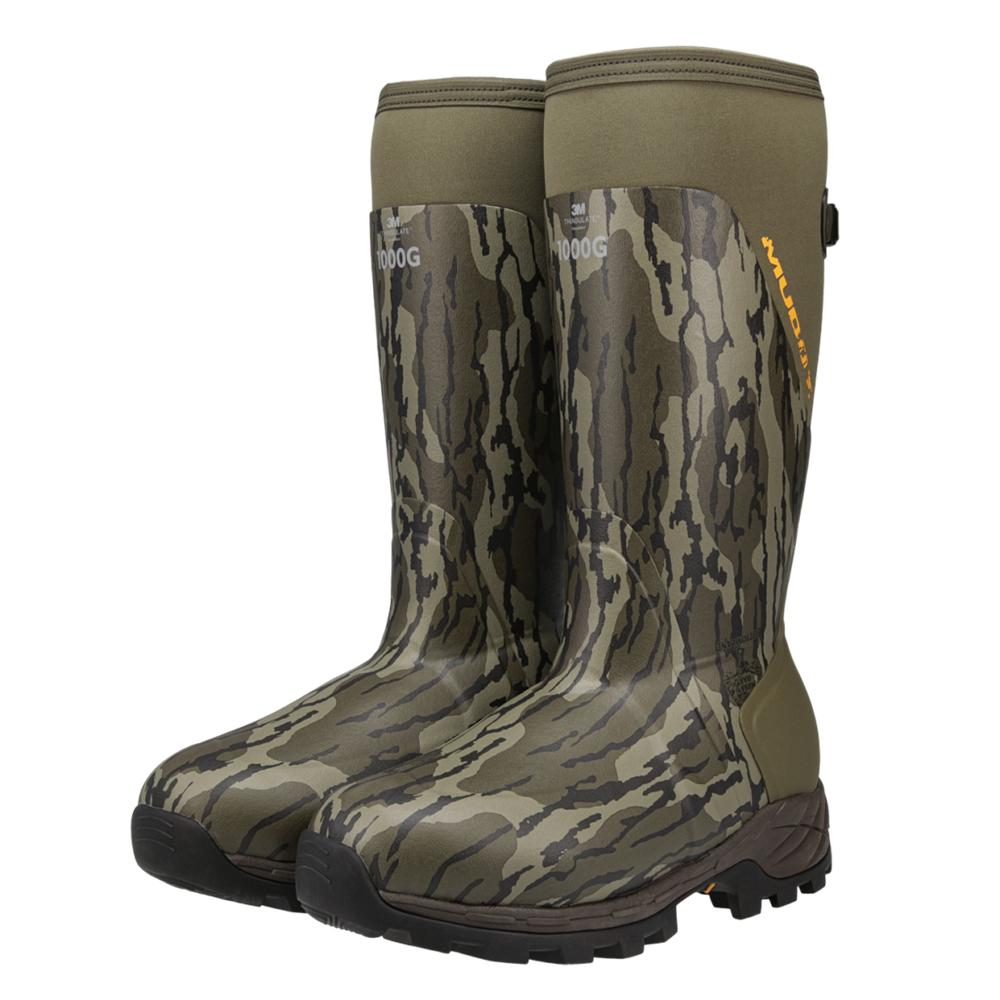 MUDDY DV8 17" Insulated Boot 1000G Mossy Oak Bottomland Size 9D Outdoor Footwear