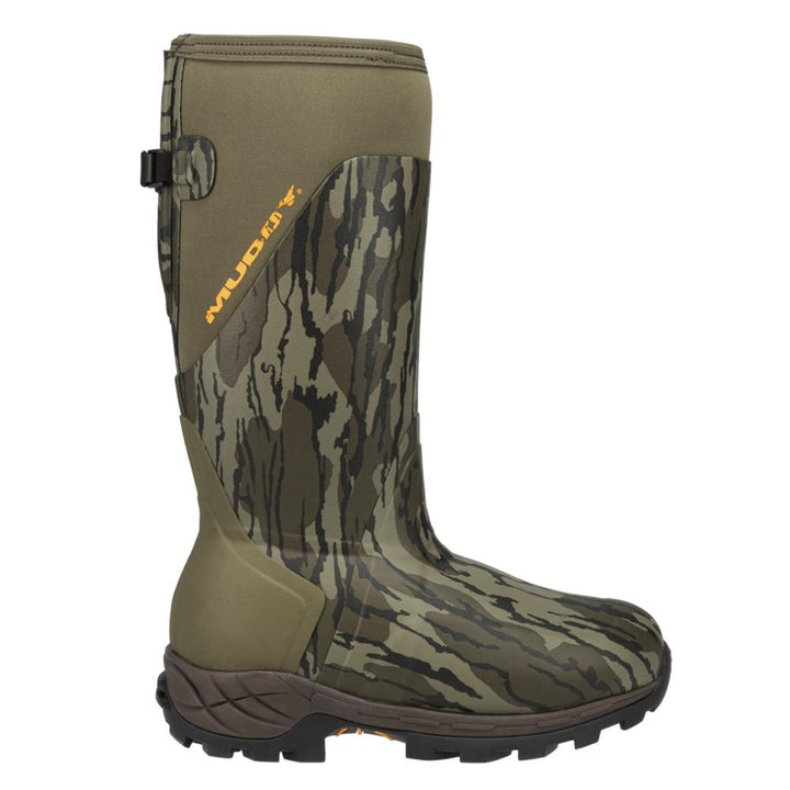 MUDDY DV8 17" Insulated Boots 1000G Mossy Oak Bottomland Size 11D Footwear