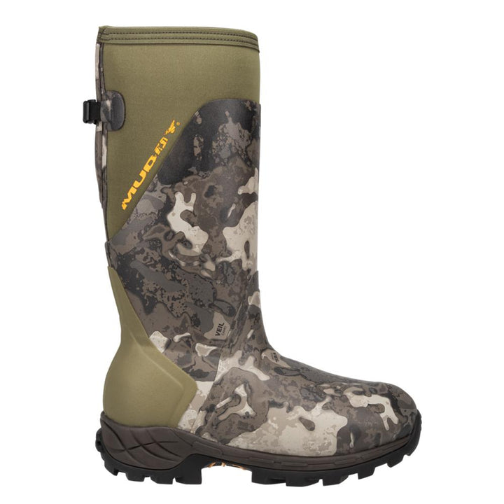 MUDDY DV8 17" Insulated Boots 1000G Veil Canyon Grey Size 8D Outdoor Footwear