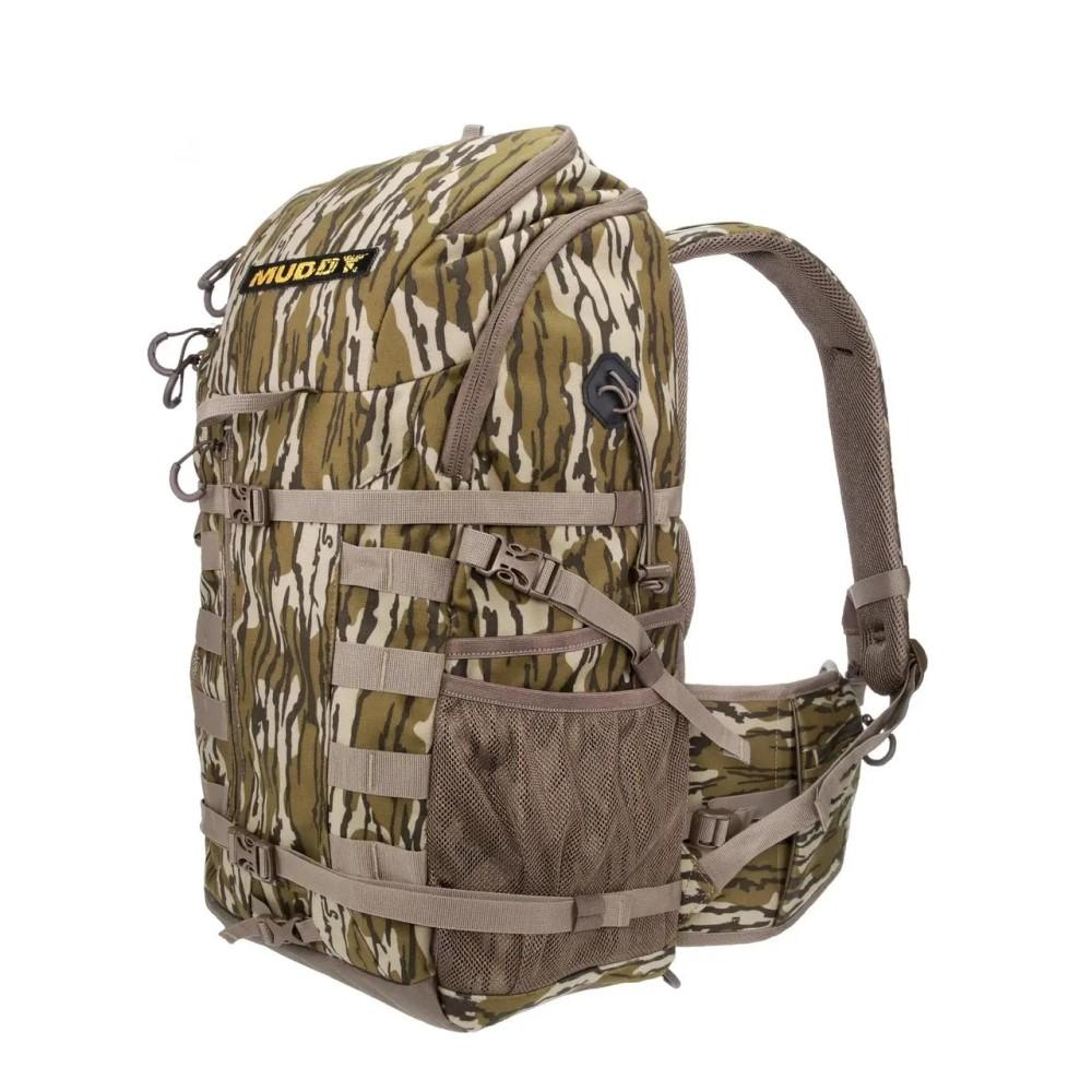 Mochila Muddy Outdoors Pro Series 1500 Mossy Oak Bottomland Ligera y duradera