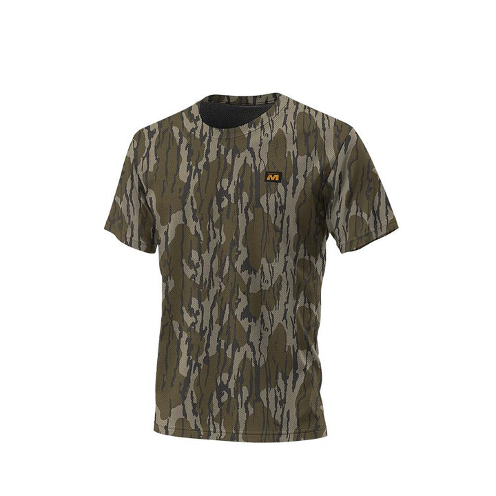 DV8 AMBUSH LIGHTWEIGHT SHORT SLEEVE SHIRT MOSSY OAK BOTTOMLAND 3XL