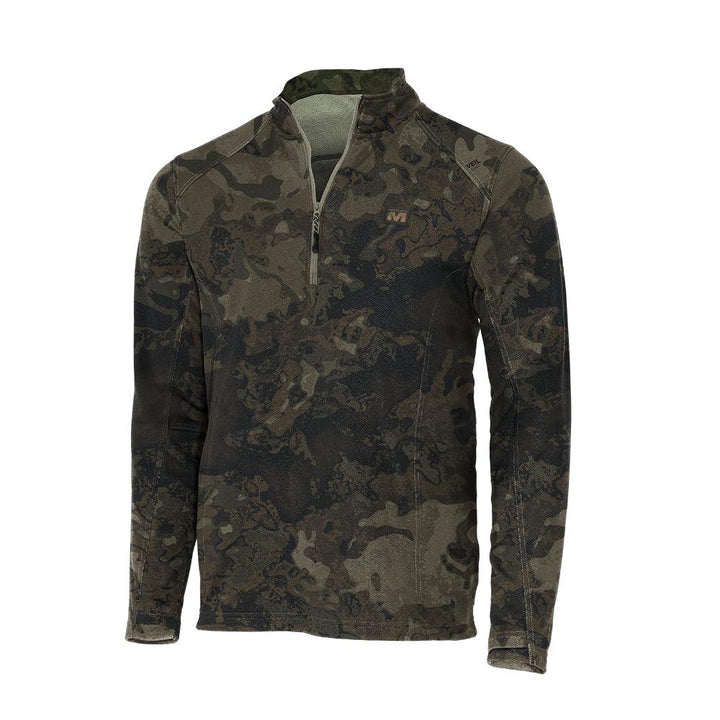 DV8 QUEST MIDWEIGHT QUARTER ZIP VEIL CANYON GREY 2XL