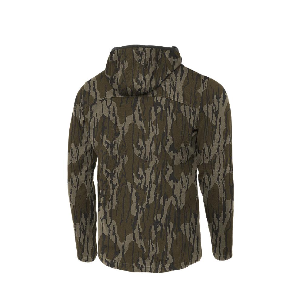 DV8 QUEST MIDWEIGHT QUARTER ZIP HOODIE MOSSY OAK BOTTOMLAND 3XL