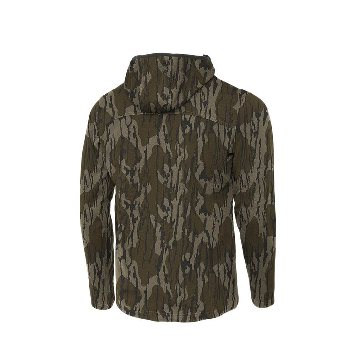 DV8 QUEST MIDWEIGHT QUARTER ZIP HOODIE MOSSY OAK BOTTOMLAND 3XL