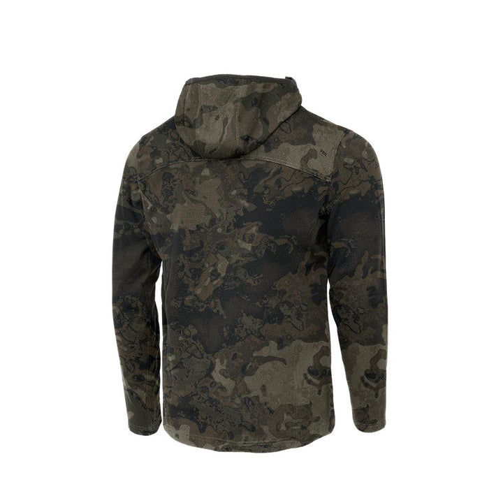 DV8 QUEST MIDWEIGHT QUARTER ZIP HOODIE VEIL CANYON GREY LARGE