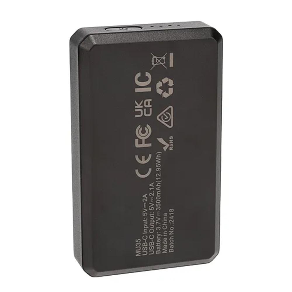 Muddy Outdoors Extra Battery Power Bank Apparel 3.7V 3500mAh Rechargeable