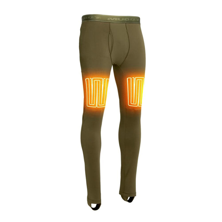 Muddy Nucleus Heated Pants Brown Clay Large Adjustable Warm Comfortable Layering