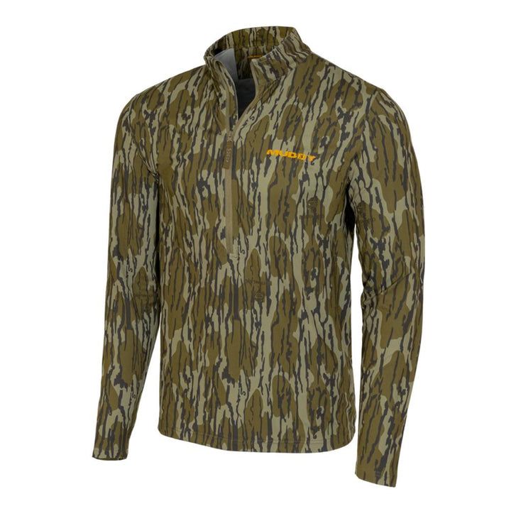 MUDDY TRX LIGHTWEIGHT QUARTER ZIP MOSSY OAK BOTTOMLAND 3XL