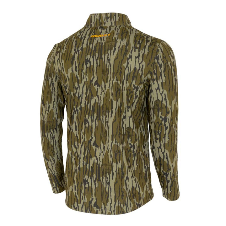 MUDDY TRX LIGHTWEIGHT QUARTER ZIP MOSSY OAK BOTTOMLAND MEDIUM