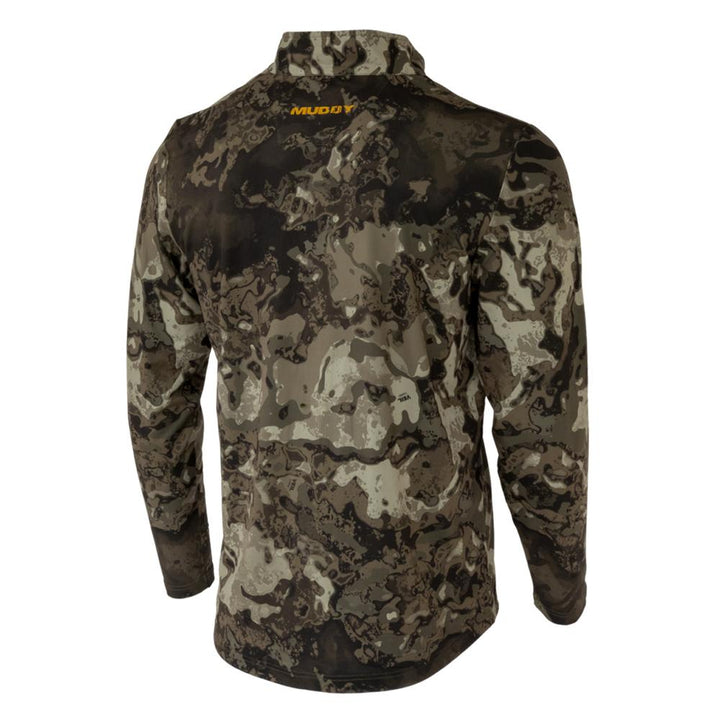 MUDDY TRX LIGHTWEIGHT QUARTER ZIP VEIL CANYON GREY LARGE