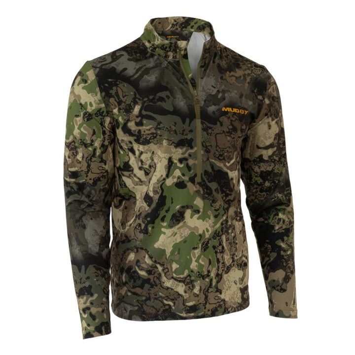 MUDDY TRX LIGHTWEIGHT QUARTER ZIP VEIL CANYON HYBRID LARGE