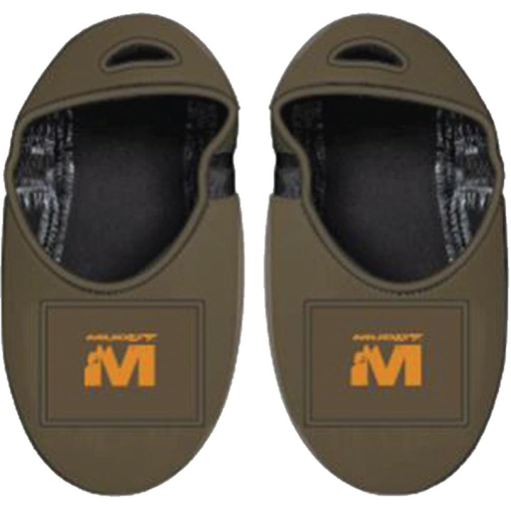 Muddy Overshoe Foot Warmer Brown L 8-11 Windproof Water Resistant Boot Cover