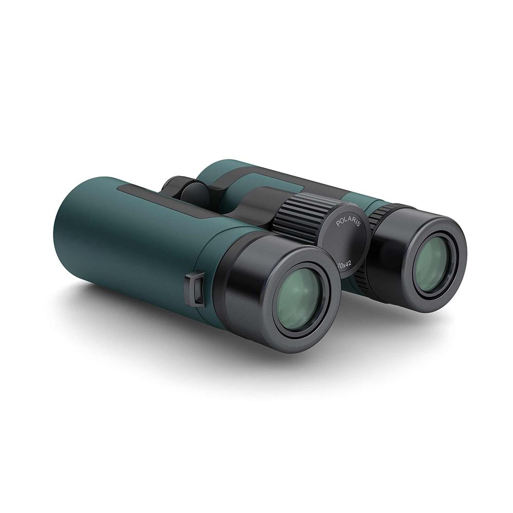 German Precision Optics POLARIZ 10x42 Bundle10x42 Green-Black w Harness & Tpd.  Adpt.