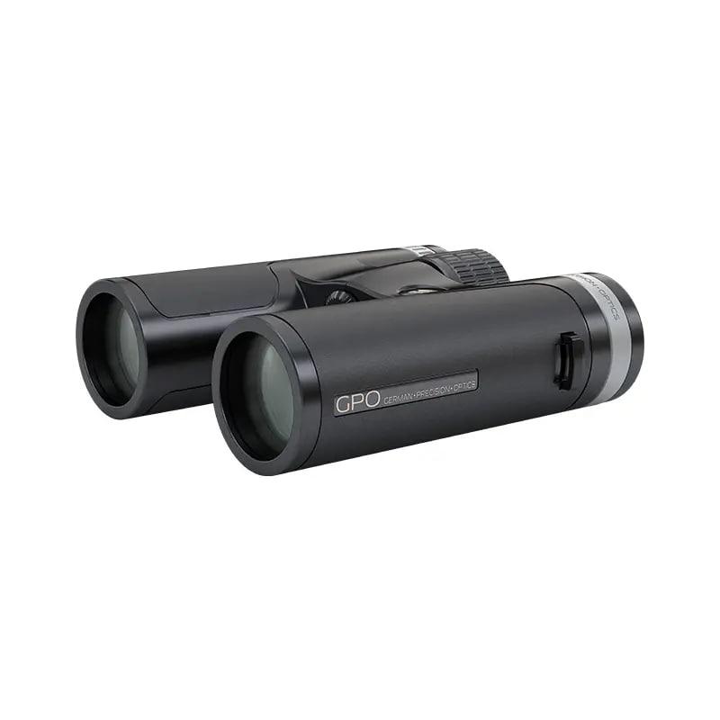 German Precision Optics Passion SD Binoculars 10X34 SD Black/Silver 2 Tone